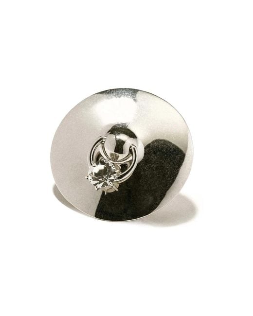 Panconesi Black Lamina Diamant Brooch