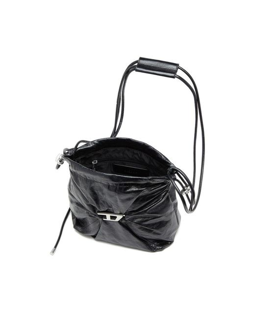 DIESEL Black Bucket Bags