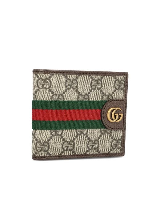 Gucci Green Neutrals Wallets & Cardholders for men