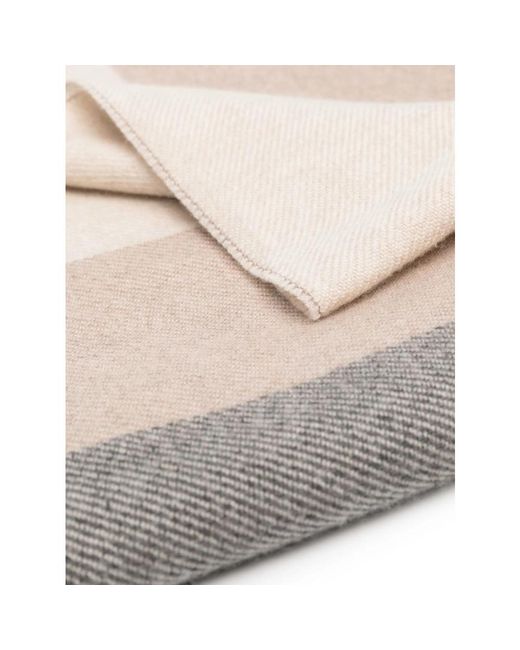 Brunello Cucinelli Natural Scarves for men