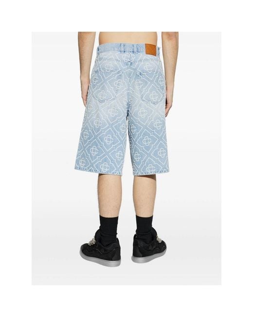 Casablanca Blue Shorts for men