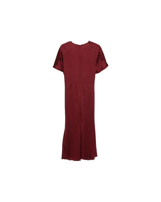 Victoria Beckham Red Dress
