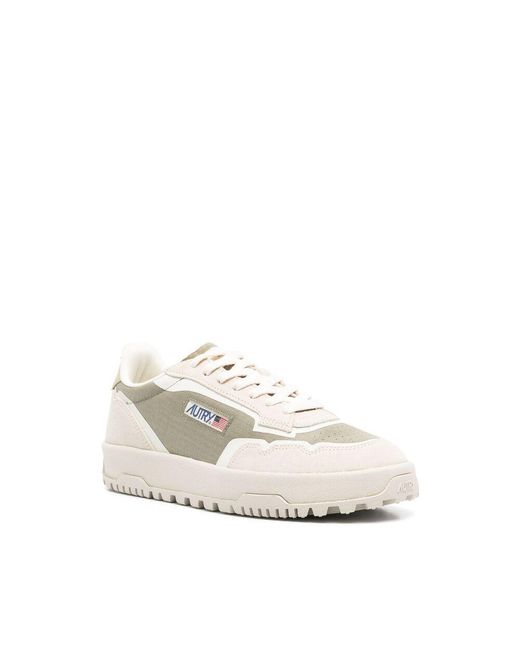 Autry White Wildpace Sneakers for men