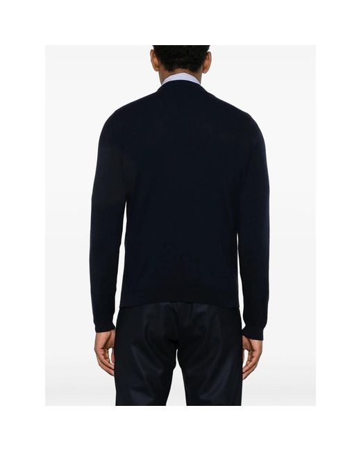 Eraldo Black Crew-Neck Sweater for men