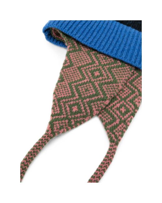 Dries Van Noten Blue Hats for men