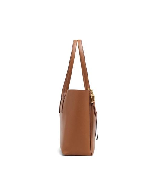 Marc Jacobs Brown The Pop J-Marc Tote Bag
