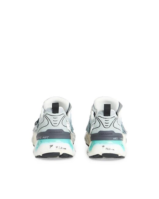 DSquared² White Faster Sneakers for men