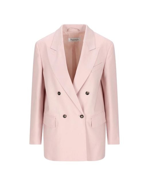 Max Mara Pink Ombrosa Blazer