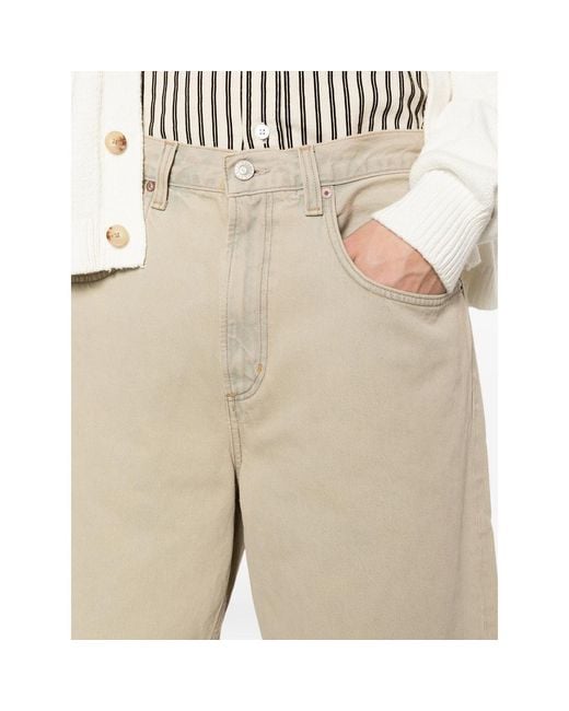 Agolde Natural Fusion Denim Shorts for men