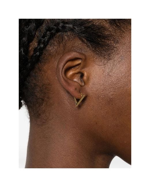 LAG World Metallic Mini Lil Triangle Earring