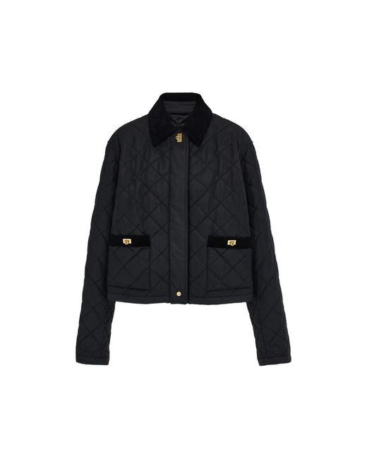 Ferragamo Black Padded Blouson