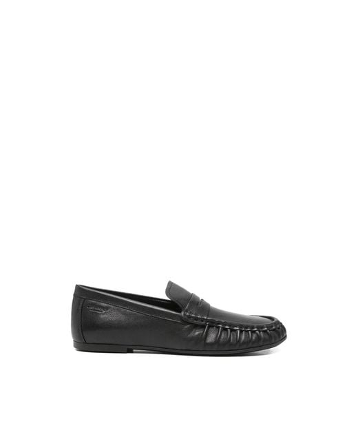 Vagabond Black Loafers Aleya