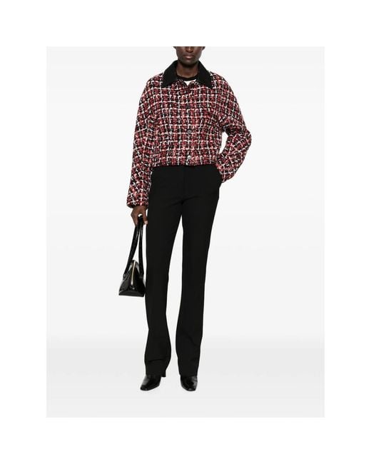 IRO Black Mid-Rise Tailored Trousers