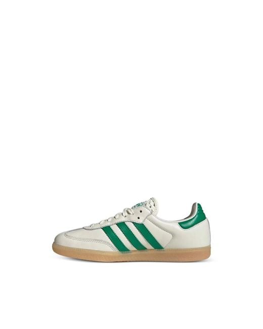 Adidas Green Samba Og Sneakers for men