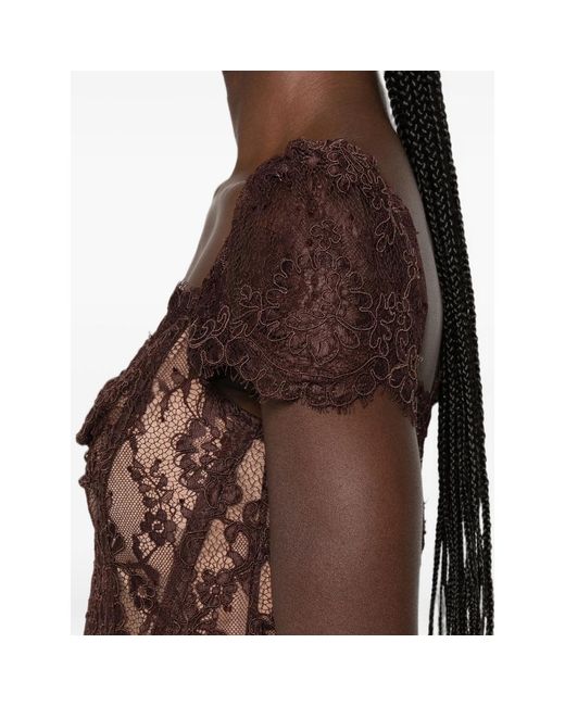 Self-Portrait Brown Dresses