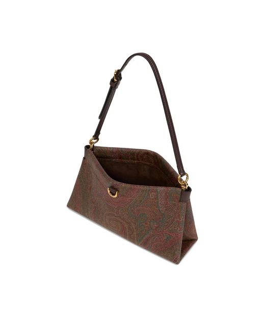 Etro Brown Shoulder Bags