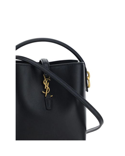 Saint Laurent Black Le 37 Leather Shoulder Bag