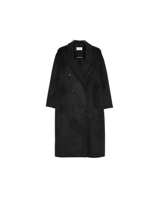 The Dynamis Studio Black Double-Breasted Coat