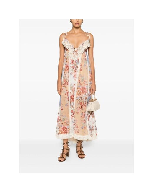 Zimmermann Pink Maxi Dresses