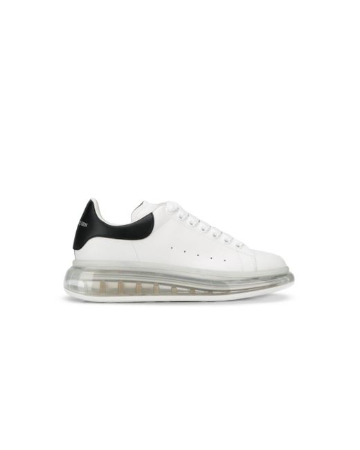 Alexander McQueen White Oversized Runner Sneakrs