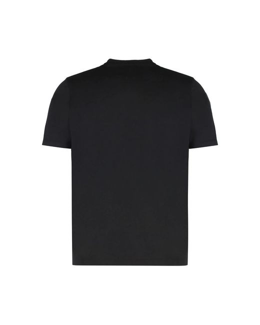 Paul & Shark Black Logo-Print Short-Sleeve T-Shirt for men