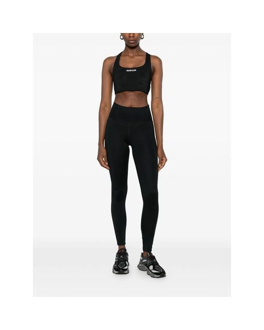 Calvin Klein Black Logo-Print Sports Bra