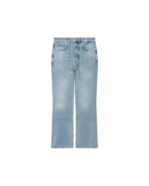 Represent Blue Boot-Cut Jeans for men