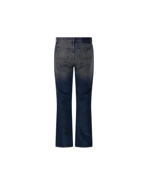 Golden Goose Deluxe Brand Blue Faded Straight-Leg Jeans for men