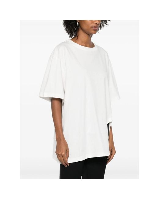 The Attico White T-Shirt Cotton