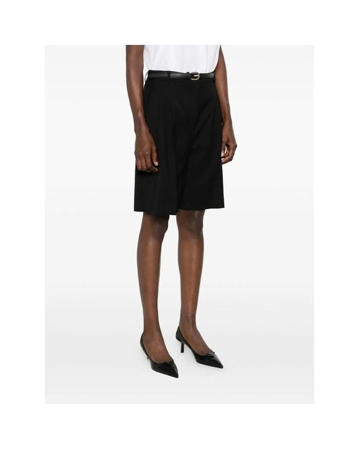 Max Mara Black Shorts