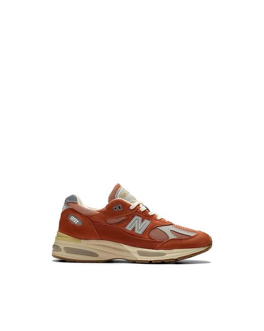 New Balance Brown Sneakers Leather for men