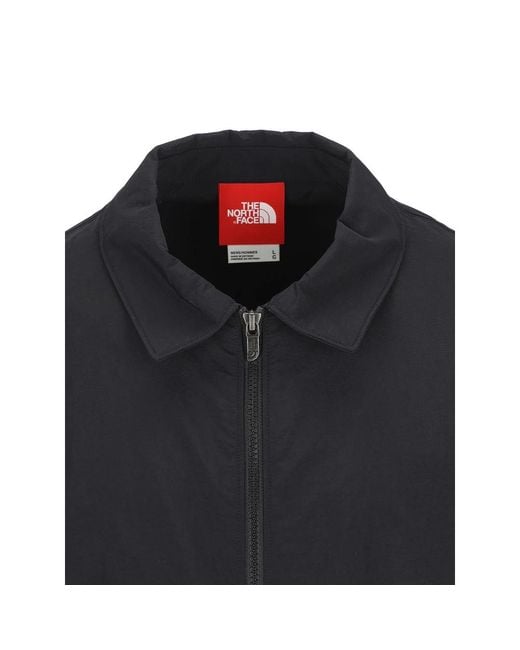 The North Face Blue Shirt Jacket Recycled Nylon for men