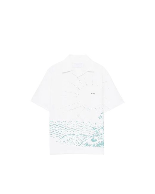 Prada White Shirts for men