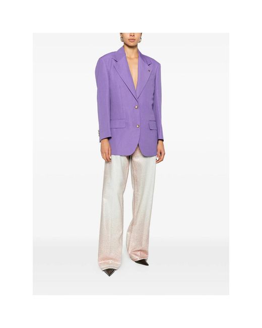 Versace Purple Jackets