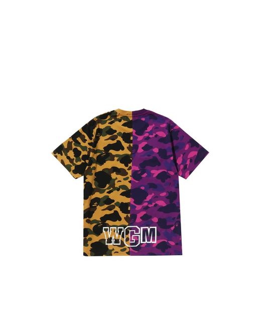 A Bathing Ape Purple T-Shirt for men