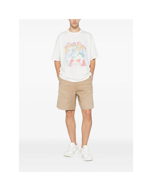 Represent White Graphic-Print T-Shirt for men