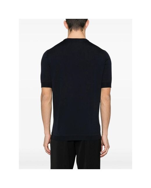 GOES BOTANICAL Black Fine-Knit Merino Wool Top for men