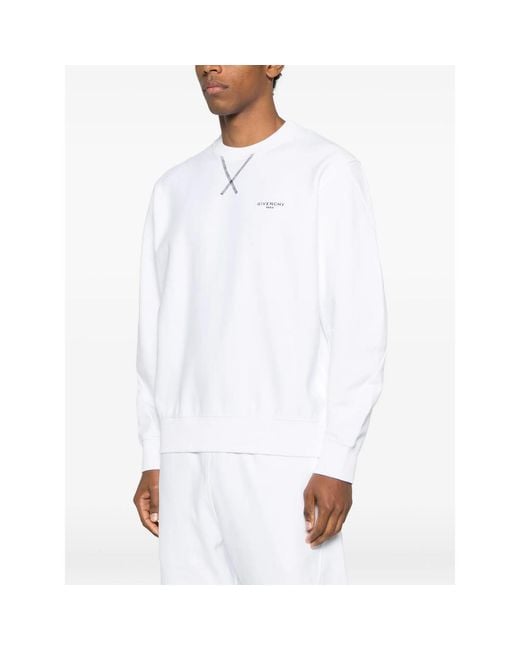 Givenchy White Sweatshirts for men