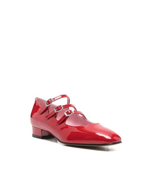 CAREL PARIS Red Ariana Pumps