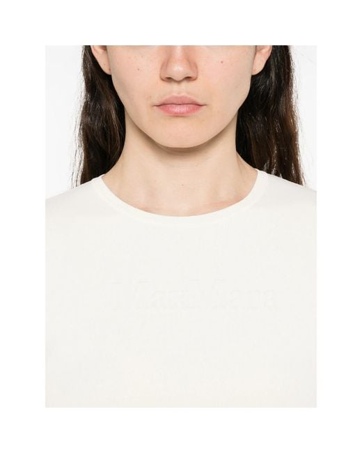 Max Mara White Neutrals Tops