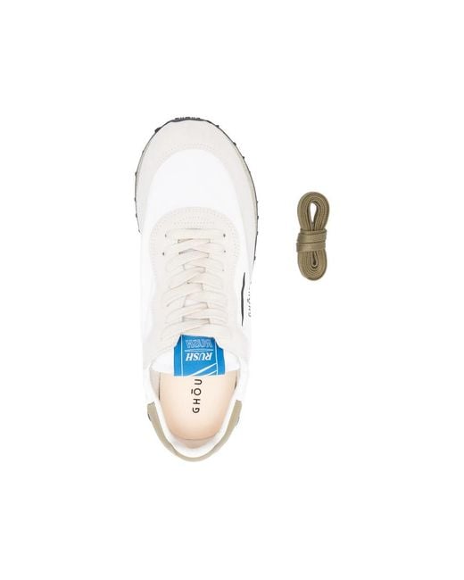 GHOUD VENICE White Metallic Detail Sneakers for men