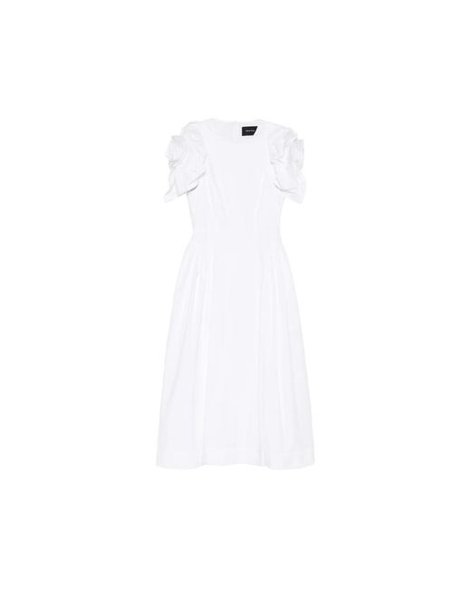Simone Rocha White Midi Dresses