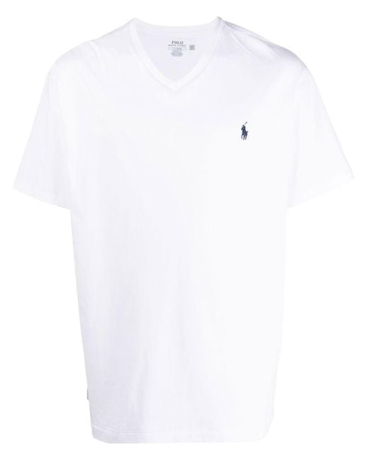 Polo Ralph Lauren White Polo Pony Short-Sleeve T-Shirt for men
