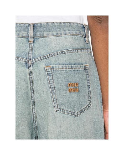Miu Miu Blue Denim