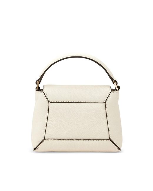 Strathberry Natural Tote Bag Grained Leather