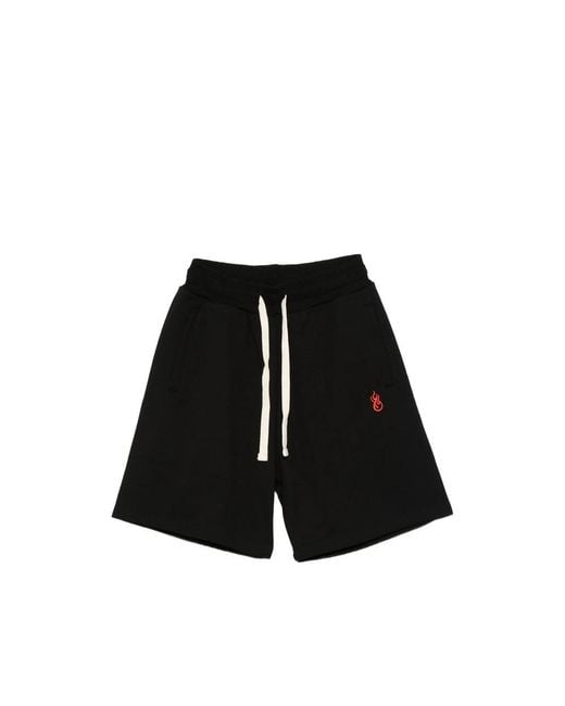 Vision Of Super Black Drawstring Shorts for men