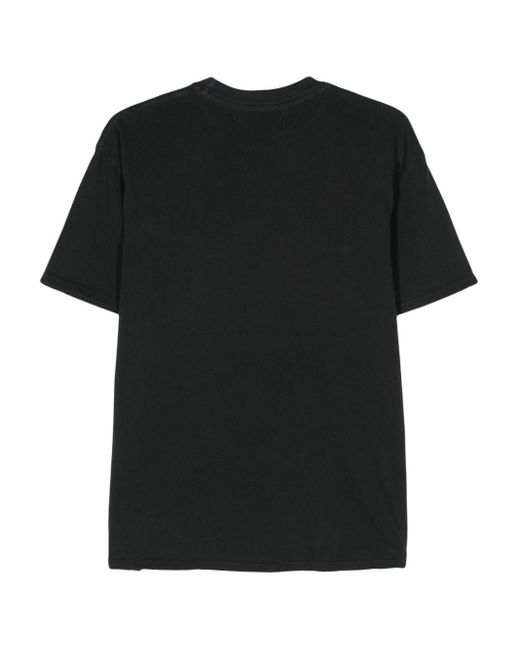 NAHMIAS Black Slogan-Print T-Shirt for men