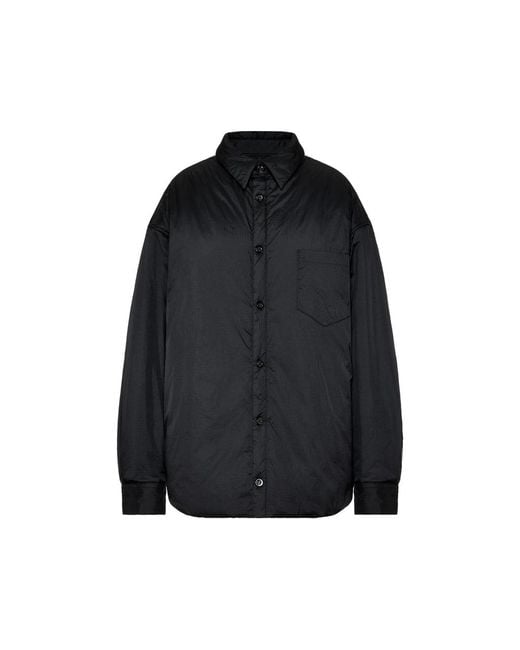 Maison Margiela Black Oversized Padded Jacket
