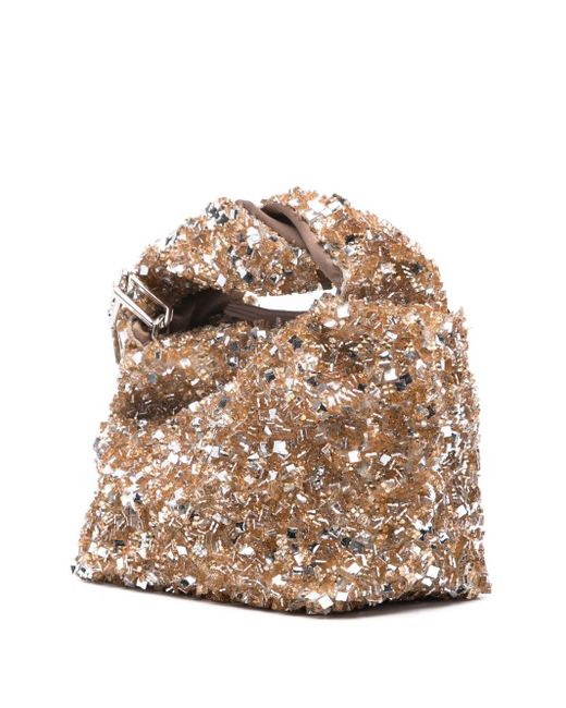 Stine Goya Natural Ziggy Crystal-Embellished Mini Bag