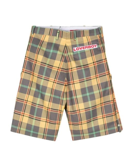 Charles Jeffrey Green Glasgow Cotton Shorts for men